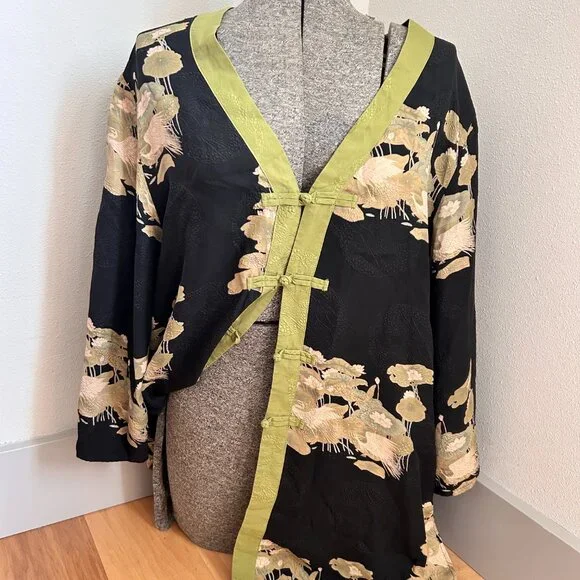 Citron Kimono, size Large - Picture 5 of 5